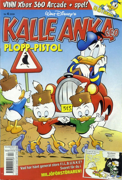Cover for Kalle Anka & C:o (Egmont, 1997 series) #4/2008