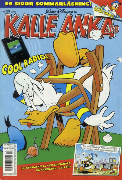 Cover for Kalle Anka & C:o (Egmont, 1997 series) #29/2008