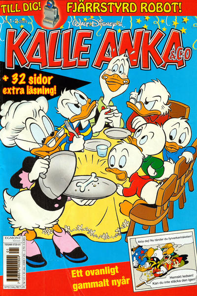 Cover for Kalle Anka & C:o (Egmont, 1997 series) #1-2/2009