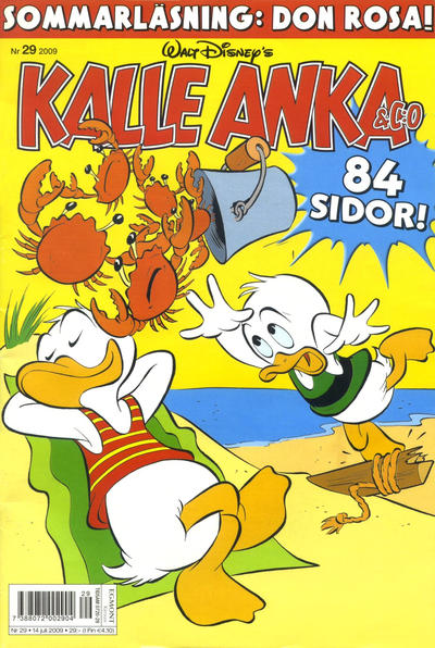 Cover for Kalle Anka & C:o (Egmont, 1997 series) #29/2009
