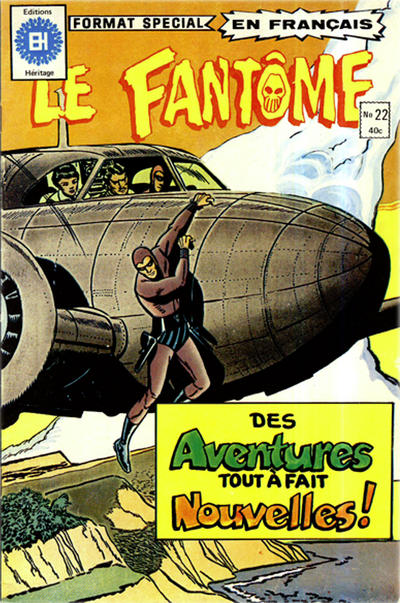 Cover for Le Fantôme (Editions Héritage, 1975 series) #22