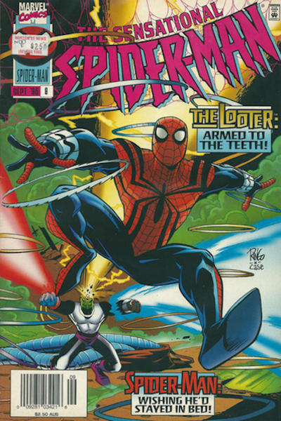 Cover for The Sensational Spider-Man (Marvel, 1996 series) #8 [Australian]
