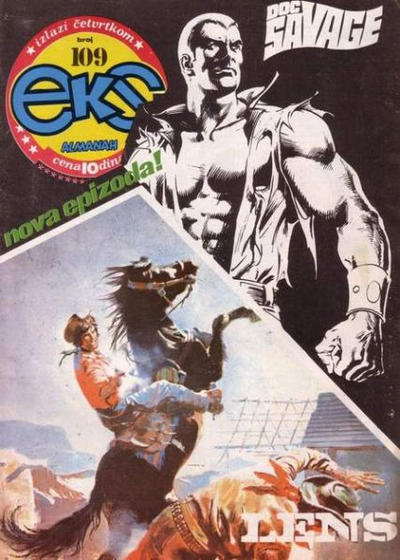 Cover for Eks almanah (Dečje novine, 1975 series) #109