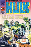 Cover for Hulk (Semic, 1984 series) #4/1985