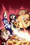 Cover for Bravest Warriors (Boom! Studios, 2012 series) #1 [Long Beach Comic Con Exclusive Variant by Jason Ho]