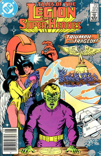 Cover Thumbnail for Tales of the Legion of Super-Heroes (DC, 1984 series) #323 [Newsstand]