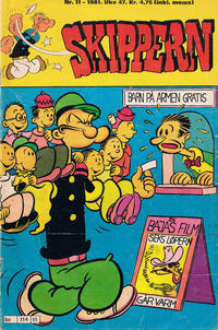 Cover Thumbnail for Skippern (Allers Forlag, 1980 series) #11/1981