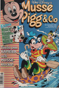 Cover Thumbnail for Musse Pigg & C:o (Serieförlaget [1980-talet]; Hemmets Journal, 1990 series) #8/1990