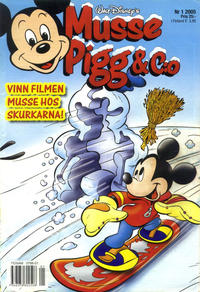 Cover Thumbnail for Musse Pigg & C:o (Egmont, 1997 series) #1/2005