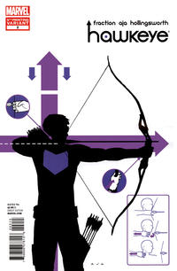 Cover for Hawkeye (Marvel, 2012 series) #2 [5th Printing Variant]
