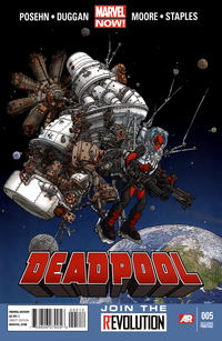 Cover Thumbnail for Deadpool (Marvel, 2013 series) #5 [Second Printing Variant]