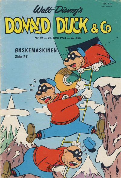 Cover for Donald Duck & Co (Hjemmet / Egmont, 1948 series) #26/1973