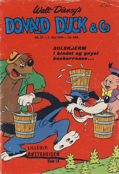 Cover for Donald Duck & Co (Hjemmet / Egmont, 1948 series) #27/1973