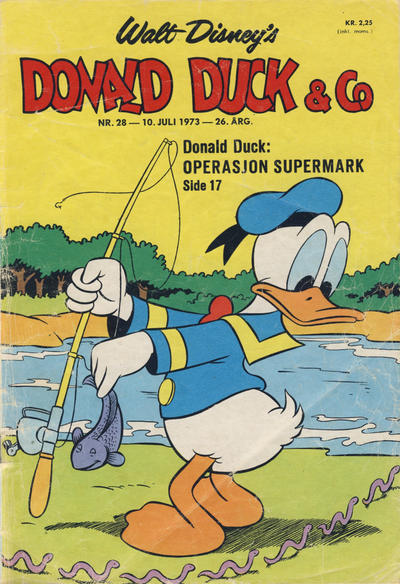 Cover for Donald Duck & Co (Hjemmet / Egmont, 1948 series) #28/1973