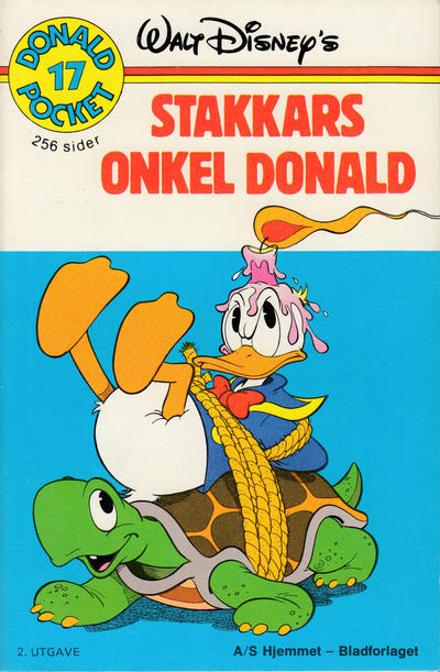 Cover for Donald Pocket (Hjemmet / Egmont, 1968 series) #17 - Stakkars onkel Donald [2. opplag]