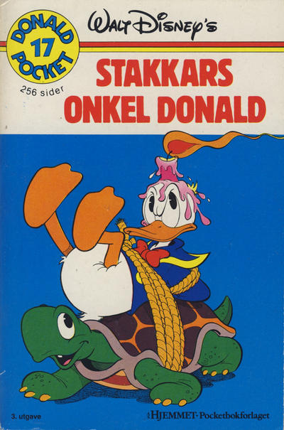Cover for Donald Pocket (Hjemmet / Egmont, 1968 series) #17 - Stakkars onkel Donald [3. opplag]