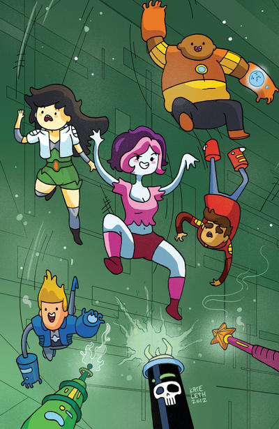 Cover for Bravest Warriors (Boom! Studios, 2012 series) #6 [Cover C by Kate Leth]