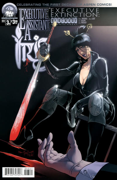 Cover for Executive Assistant: Iris (Aspen, 2012 series) #3 [Cover B by Pasquale Qualano]