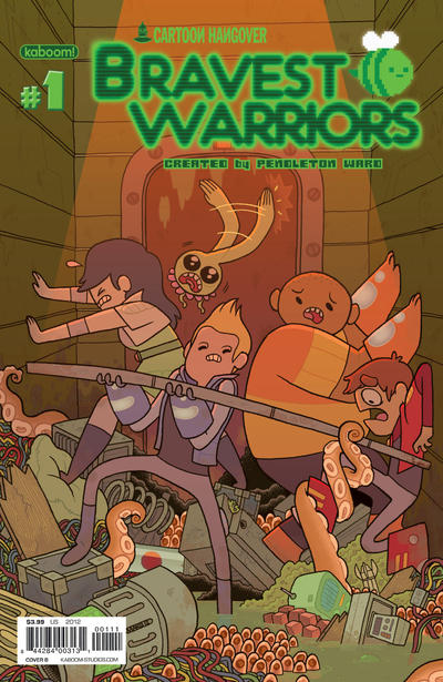 Cover for Bravest Warriors (Boom! Studios, 2012 series) #1 [Cover B by Maris Wicks]