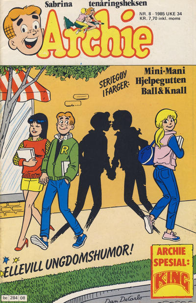 Cover for Archie (Semic, 1982 series) #8/1985