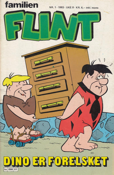 Cover for Familien Flint (Semic, 1977 series) #1/1983