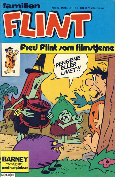 Cover for Familien Flint (Semic, 1977 series) #3/1978