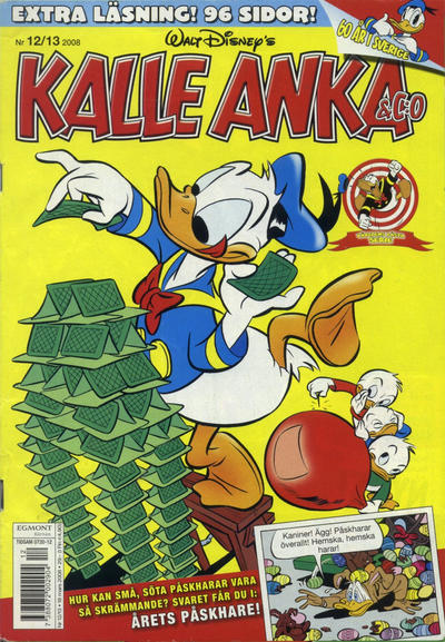 Cover for Kalle Anka & C:o (Egmont, 1997 series) #12-13/2008