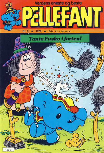 Cover for Pellefant (Atlantic Forlag, 1977 series) #9/1979