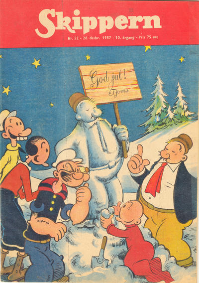 Cover for Skippern (Allers Forlag, 1947 series) #52/1957