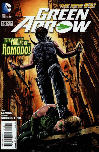 Cover for Green Arrow (DC, 2011 series) #18 [Direct Sales]