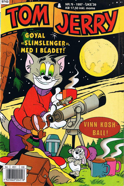 Cover for Tom & Jerry (Semic, 1979 series) #9/1997