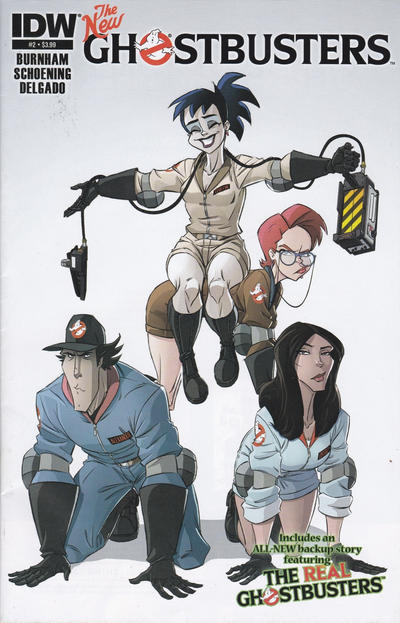 Cover for Ghostbusters (IDW, 2013 series) #2 [Cover A]
