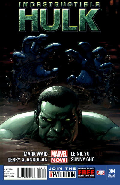 Cover for Indestructible Hulk (Marvel, 2013 series) #4