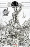 Cover Thumbnail for Age of Ultron (2013 series) #1 [Midtown Comics Sketch Exclusive Variant by J. Scott Campbell]