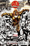 Cover Thumbnail for Age of Ultron (2013 series) #1 [Forbidden Planet Exclusive Variant by Bryan Hitch]