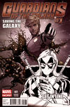 Cover Thumbnail for Guardians of the Galaxy (2013 series) #1 [Phil Jimenez 'Texts from Deadpool' Black & White Variant]