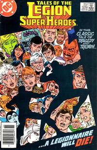Cover Thumbnail for Tales of the Legion of Super-Heroes (DC, 1984 series) #329 [Newsstand]