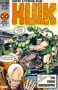 Cover Thumbnail for Hulk (Semic, 1984 series) #8/1985