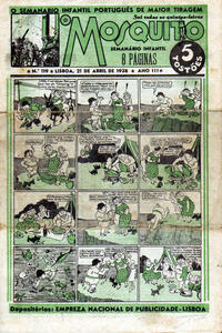 Cover Thumbnail for O Mosquito [Série 1] (Edições O Mosquito, Lda, 1936 series) #119