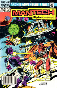 Cover Thumbnail for ManTech Robot Warriors (Archie, 1984 series) #1 [Newsstand]
