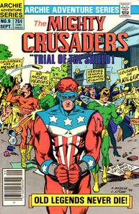 Cover Thumbnail for The Mighty Crusaders (Archie, 1983 series) #9 [Newsstand]