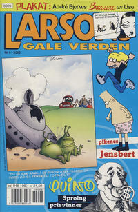 Cover Thumbnail for Larsons gale verden (Bladkompaniet / Schibsted, 1992 series) #6/2000