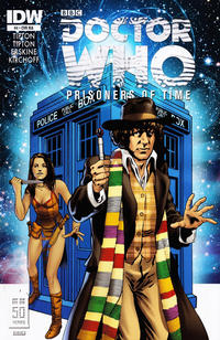 Cover Thumbnail for Doctor Who: Prisoners of Time (IDW, 2013 series) #4 [Retailer Incentive Cover A - Gary Erskine]