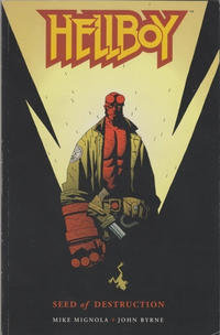 Cover Thumbnail for Hellboy (Dark Horse, 1994 series) #[1] - Seed of Destruction [Second Printing; First Cover]