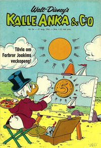 Cover Thumbnail for Kalle Anka & C:o (Hemmets Journal, 1957 series) #34/1965