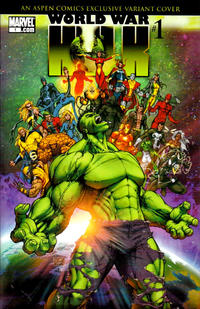 Cover Thumbnail for World War Hulk (Marvel, 2007 series) #1 [Aspen Comics Exclusive Variant by Michael Turner]