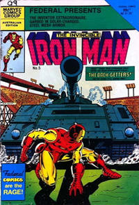 Cover Thumbnail for The Invincible Iron Man (Federal, 1985 ? series) #5