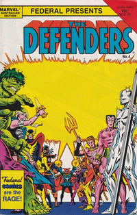 Cover for The Defenders (Federal, 1984 ? series) #4