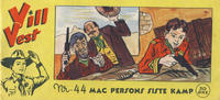 Cover Thumbnail for Vill Vest (Serieforlaget / Se-Bladene / Stabenfeldt, 1953 series) #44/1955