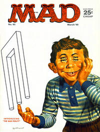 Cover for Mad (EC, 1952 series) #93 [25¢]